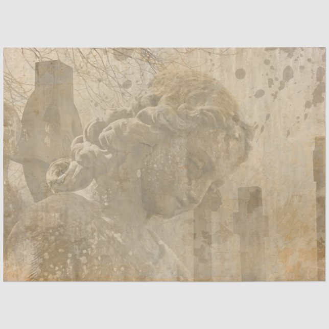 Papier Mousseline Gothique Angel Series Design 3 (Recto)