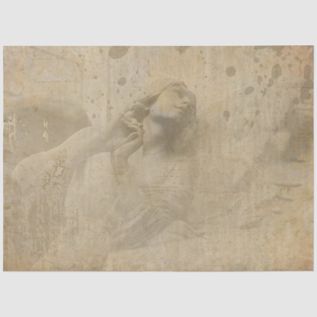 Papier Mousseline Gothique Angel Series Design 4 (Recto)