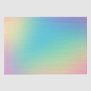 Papier Mousseline Gradient arc-en-ciel magnifique