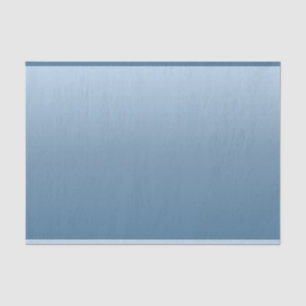 Papier Mousseline Gradient de bleu en acier