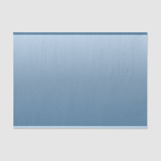 Papier Mousseline Gradient de bleu en acier