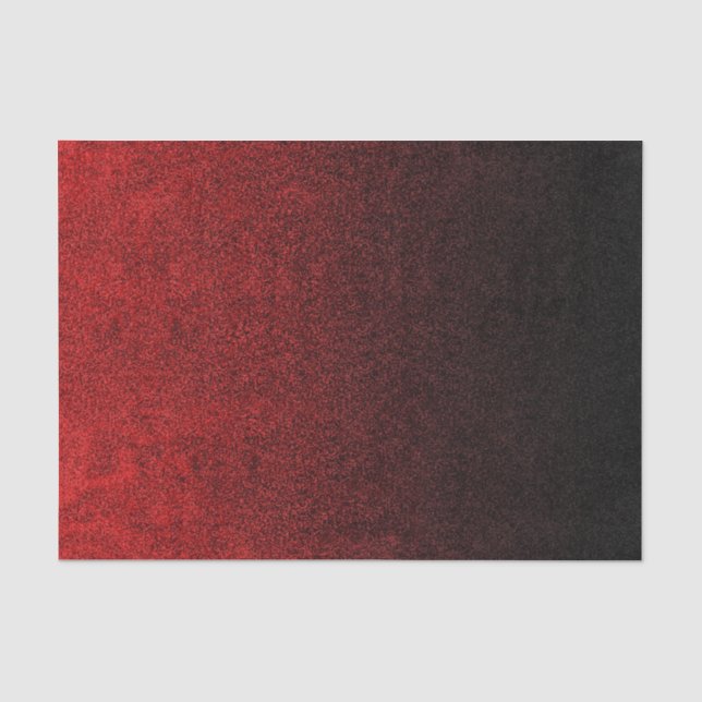 Papier Mousseline Gradient rouge et noir de Falln de parties (Recto)