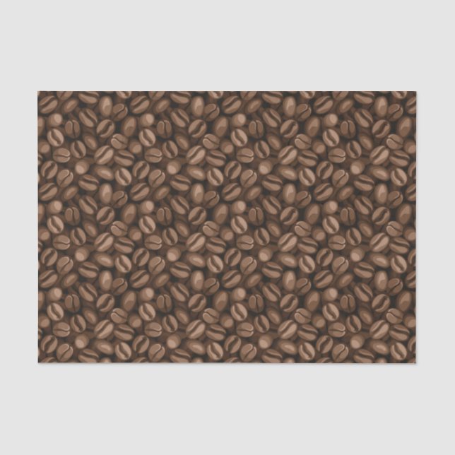 Papier Mousseline Grains de café (Recto)