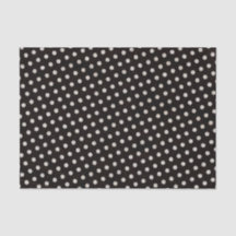 Grand pois blanc sur le noir