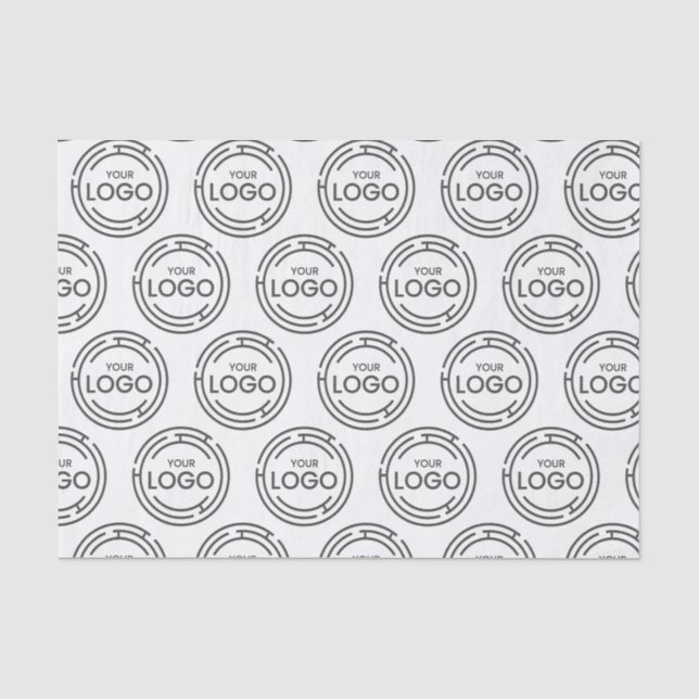 Papier Mousseline Grande entreprise personnalisée du logo (Recto)