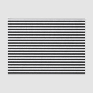 Papier Mousseline Grandes taches noires et blanches