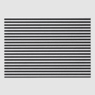 Papier Mousseline Grandes taches noires et blanches
