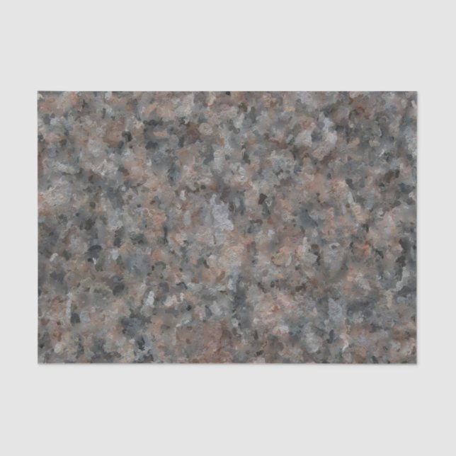 Papier Mousseline Granit gris et rose (Recto)