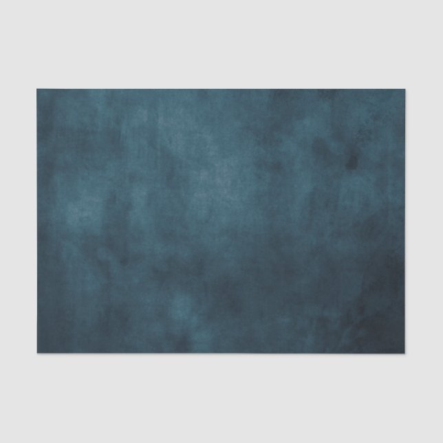Papier Mousseline Gravure turquoise de mercure bleu en détresse text (Recto)