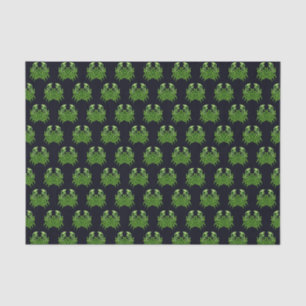 Papier Mousseline Green crab Celtic Knot