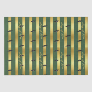Papier Mousseline Green School College University Graduation Class