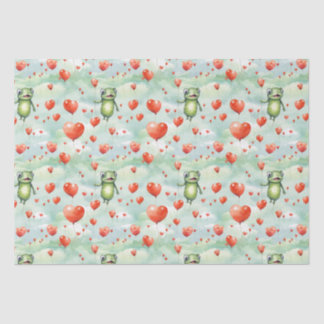 Papier Mousseline Grenouille fantaisiste beaucoup de ballons en form