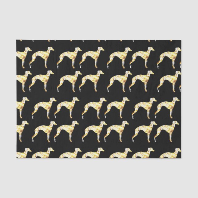 Papier Mousseline Greyhound (Recto)