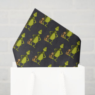 Papier Mousseline Grinch Chalkboard Anniversaire