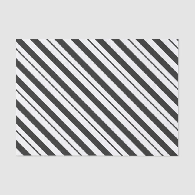 Papier Mousseline Gris blanc et foncé Sucre de canne Diagonale (Recto)