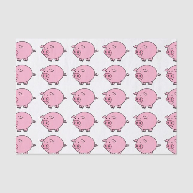 Papier Mousseline Gros porc (Recto)