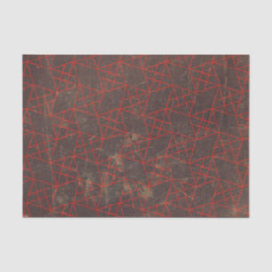 Papier Mousseline Grunge Texture Élégant Classé Patiné gris rouge