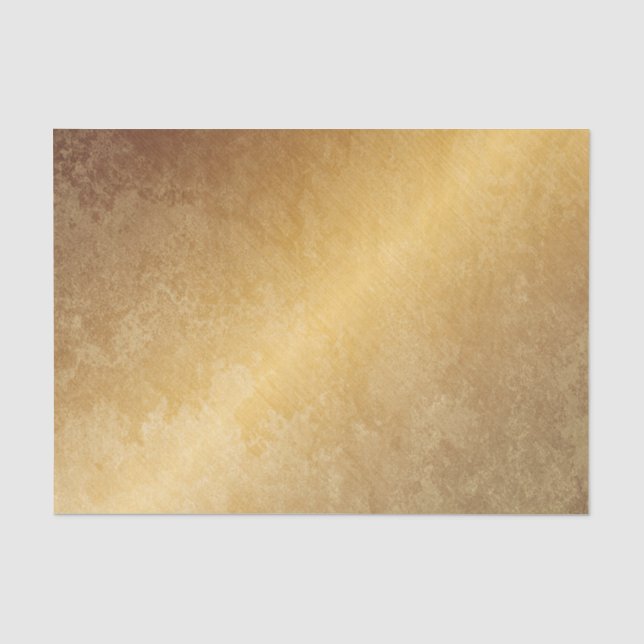 Papier Mousseline Grungy Gold Minimal VIP Luxe Abstrait (Recto)