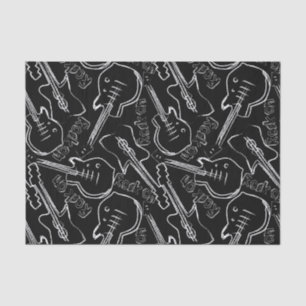 Papier Mousseline Guitare