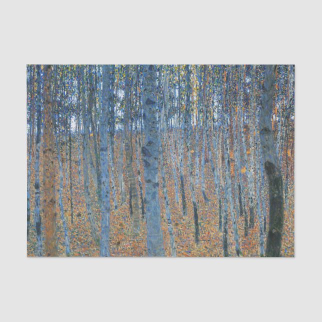 Papier Mousseline Gustav Klimt Beech (Recto)