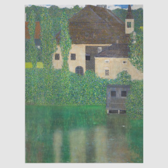 Papier Mousseline Gustav Klimt - Château aquatique (Créateur téléchargé)