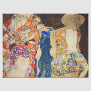 Papier Mousseline Gustav Klimt - La mariée (inachevée)