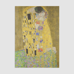 Papier Mousseline Gustav Klimt - Le baiser