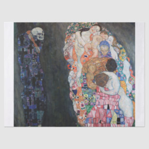 Papier Mousseline Gustav Klimt Mort et vie (1910-1915)