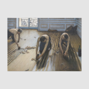 Papier Mousseline Gustave Caillebotte - Les Raboteurs de parquet