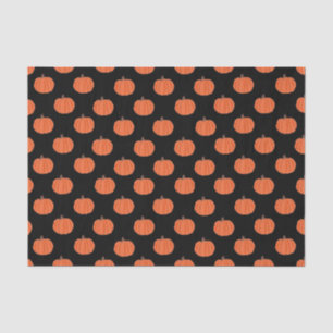 Papier Mousseline Halloween citrouille papier-cadeau sac cadeau cach