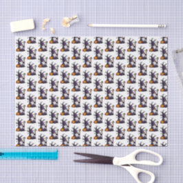 Papier Mousseline Halloween Gnome Tissue Paper