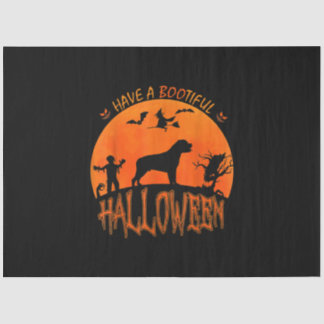 Papier Mousseline Halloween Rottweiler Chien drôle Costume d'horreur