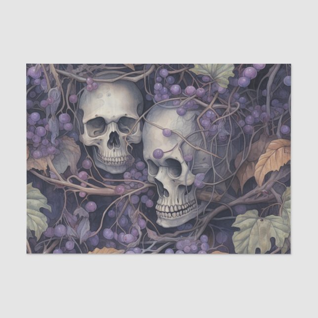 Papier Mousseline Halloween vintage (Recto)