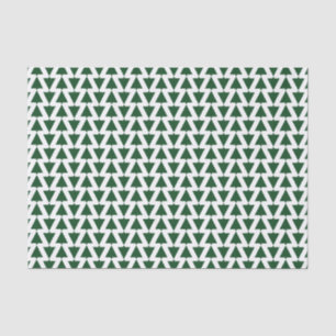 Papier Mousseline HAMbWG - Tissu cadeau - Arbres verts de Noël