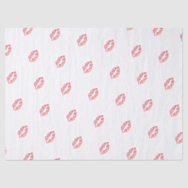 Papier Mousseline HAMbyWG - Papier de fond pour lèvres baisantes (Recto)