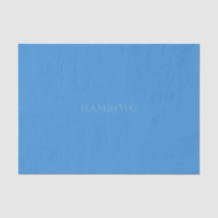 Papier Mousseline HAMbyWG - tissu cadeau - bleu bleu
