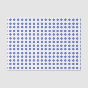 Papier Mousseline HAMbyWG - Tissu cadeau Poka Dot Périwinkle