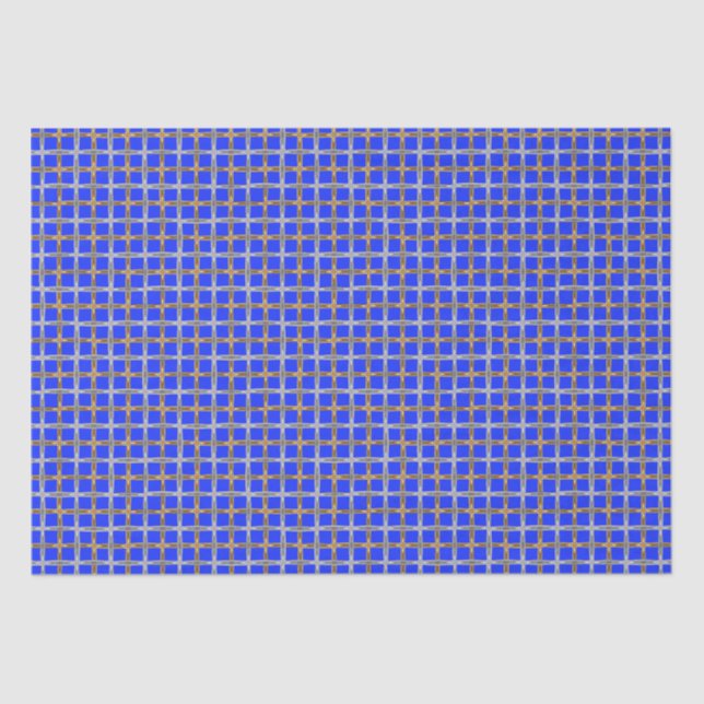 Papier Mousseline Happy Hanoukka Gold et Silver Laced (Recto)