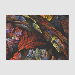 Papier Mousseline Harmonie des couleurs Art Abstrait