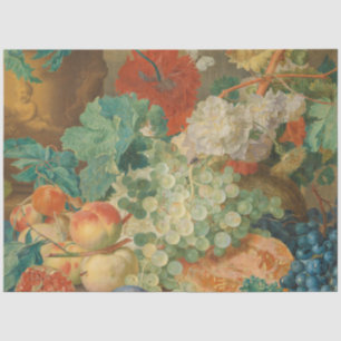 Papier Mousseline Harmonie florale et l'art botanique fruité