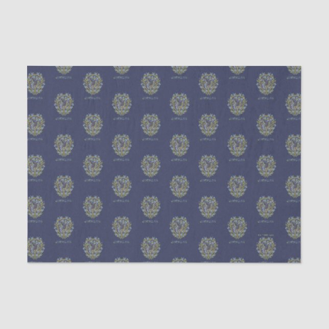 Papier Mousseline HARRY POTTER™ | Blason de SERDAIGLE™ (Recto)