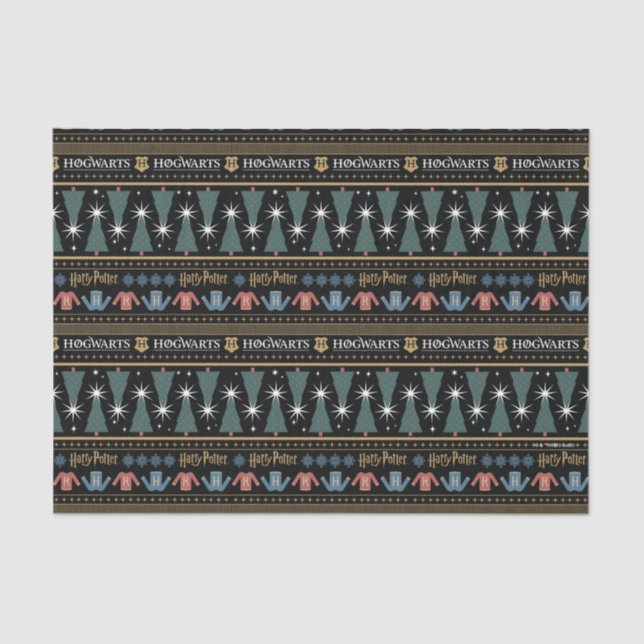 Papier Mousseline HARRY POTTER™ Motif de sueur de vacances (Recto)