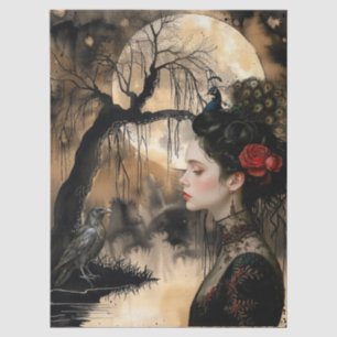 Papier Mousseline Hauning Imaginaire levain gothique et fille victor