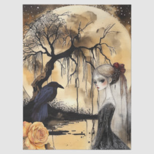 Papier Mousseline Hauning Imaginaire levain gothique et fille victor