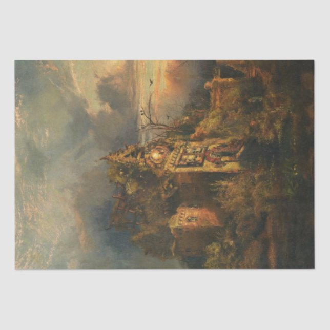 Papier Mousseline Haunted House (par Thomas Moran) (Recto)