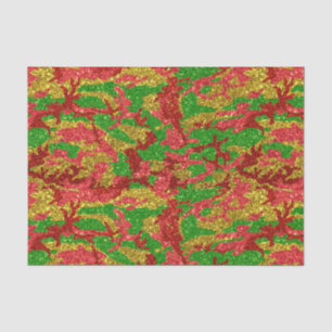 Papier Mousseline Haus De Camo Gold Motif