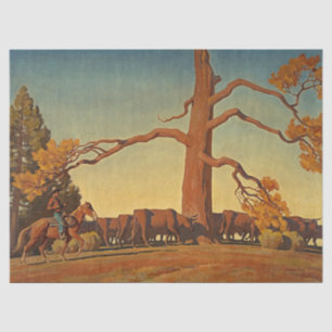 Papier Mousseline Haut de la crête par Maynard Dixon