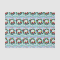 Hawaii Mele Kalikimaka Wreath Tissue Paper