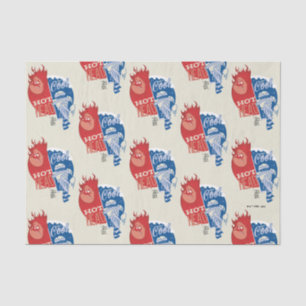 Papier Mousseline Heat Miser Hot Head & Snow Miser M. Cool