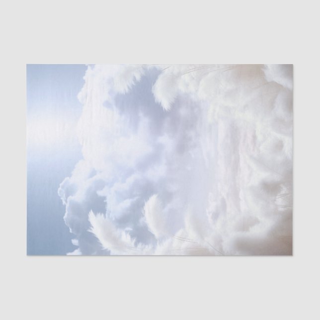 Papier Mousseline Heaven Clouds Mariée sur Cloud Nine 9 (Recto)